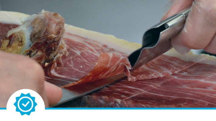 Corte de jamón