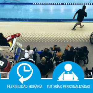 Monitor de natación para la diversidad funcional